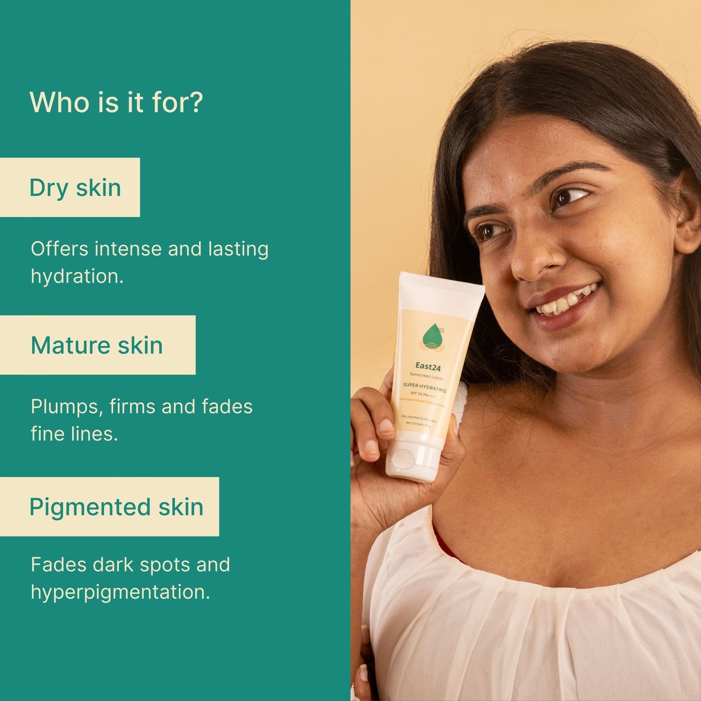 Super Hydrating Sunscreen SPF 50 PA++++ for normal to dry skin with Hyaluronic Acid