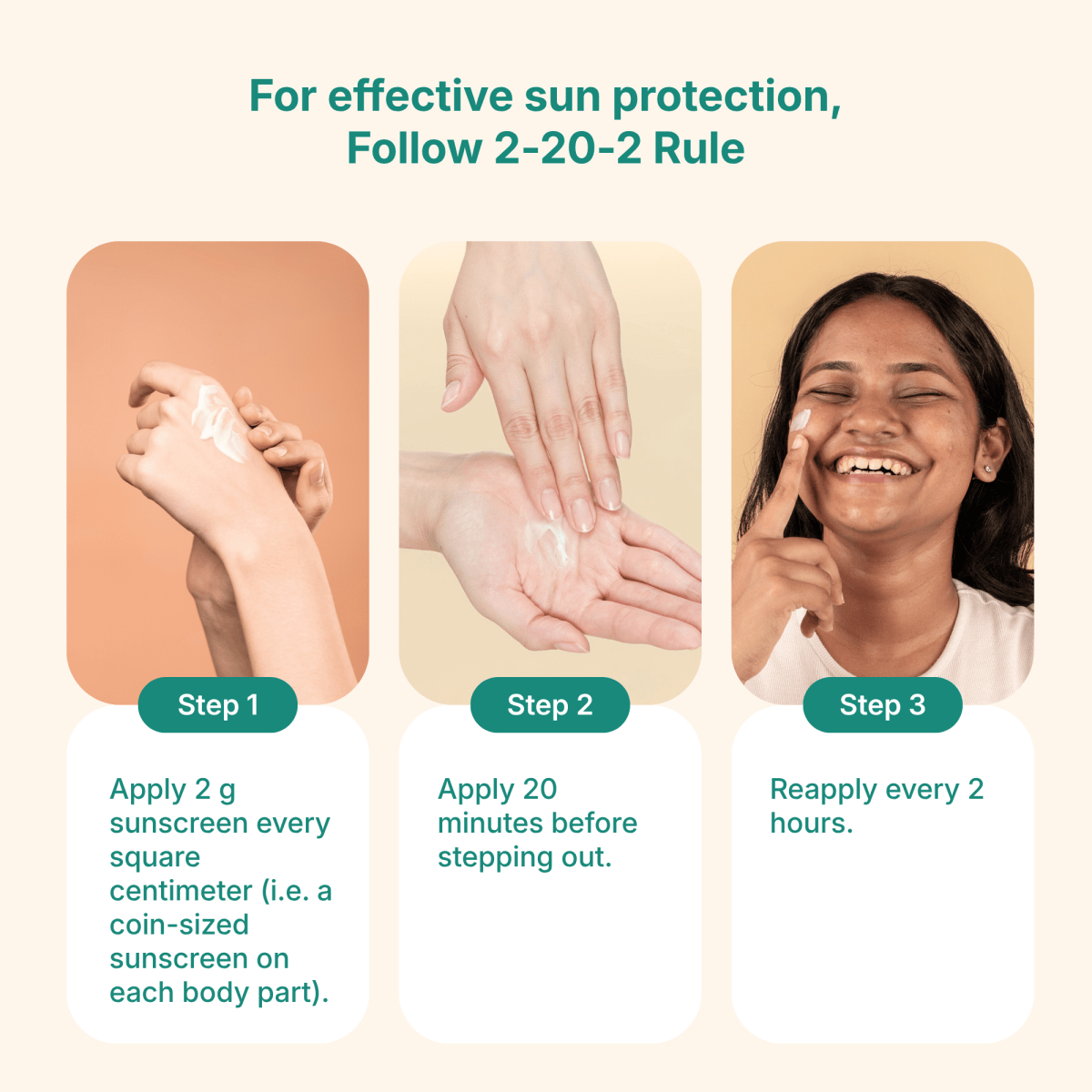 Sunscreen for normal to dry skin - Super Hydrating Broad Spectrum Sunscreen with SPF 50 PA++++ (Enriched with Hyaluronic Acid & Vitamin E) [60g]