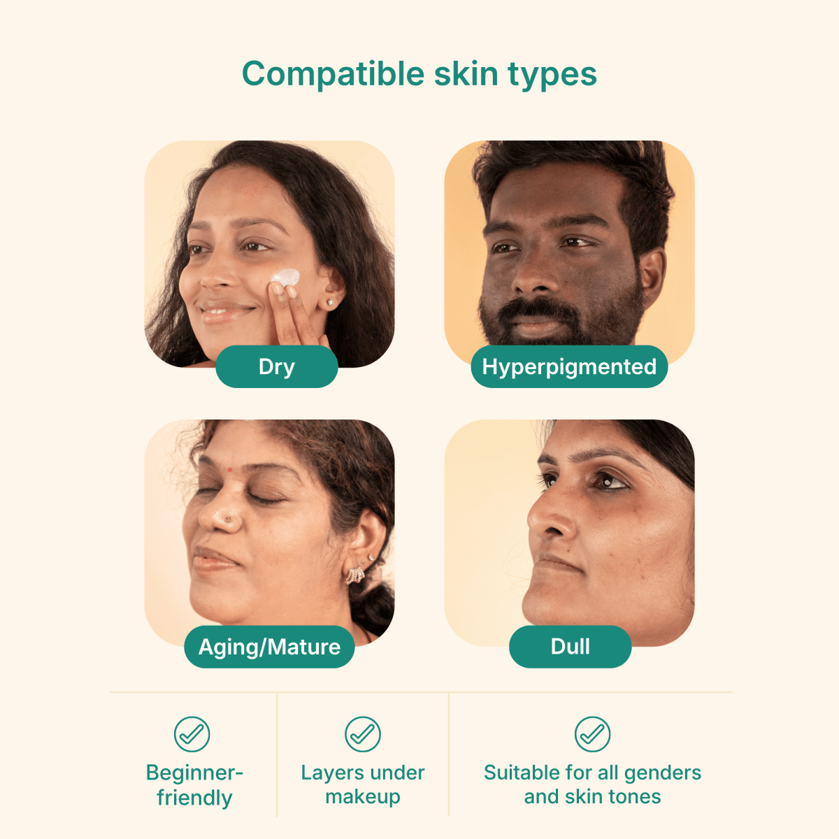 Sunscreen for normal to dry skin - Super Hydrating Broad Spectrum Sunscreen with SPF 50 PA++++ (Enriched with Hyaluronic Acid & Vitamin E) [60g]