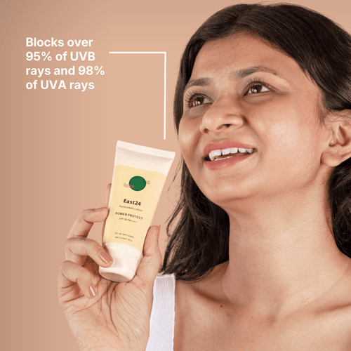 Sunscreen for all skin types - Power Protect Broad Spectrum Sunscreen with SPF 50 PA++++ [60g]