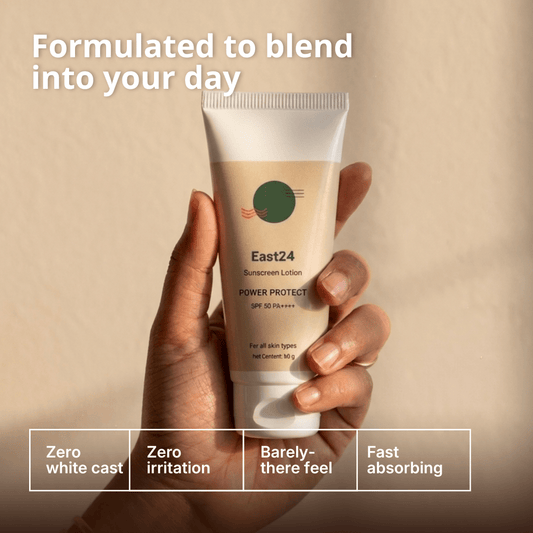 Sunscreen for all skin types - Power Protect Broad Spectrum Sunscreen with SPF 50 PA++++ [60g]